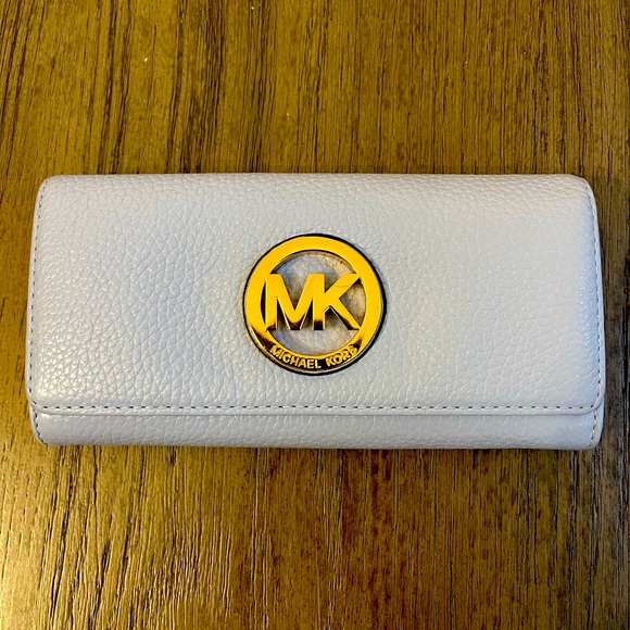 MICHAEL Michael Kors | Bags | Michael Kors Light Blue Fulton ...